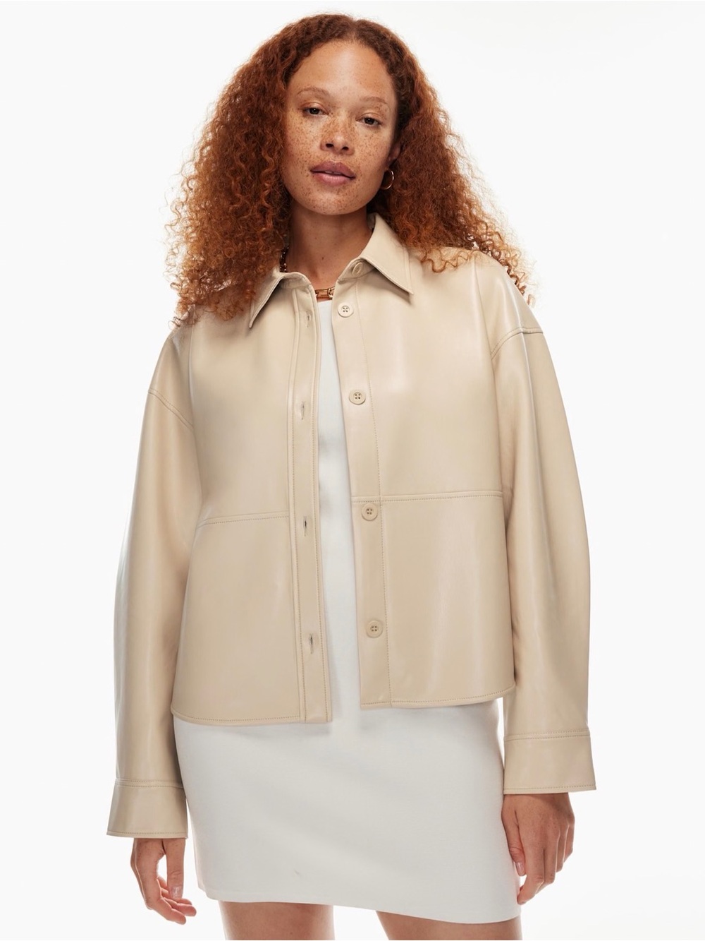Aritzia Babaton Peli Vegan Faux Leather Jacket